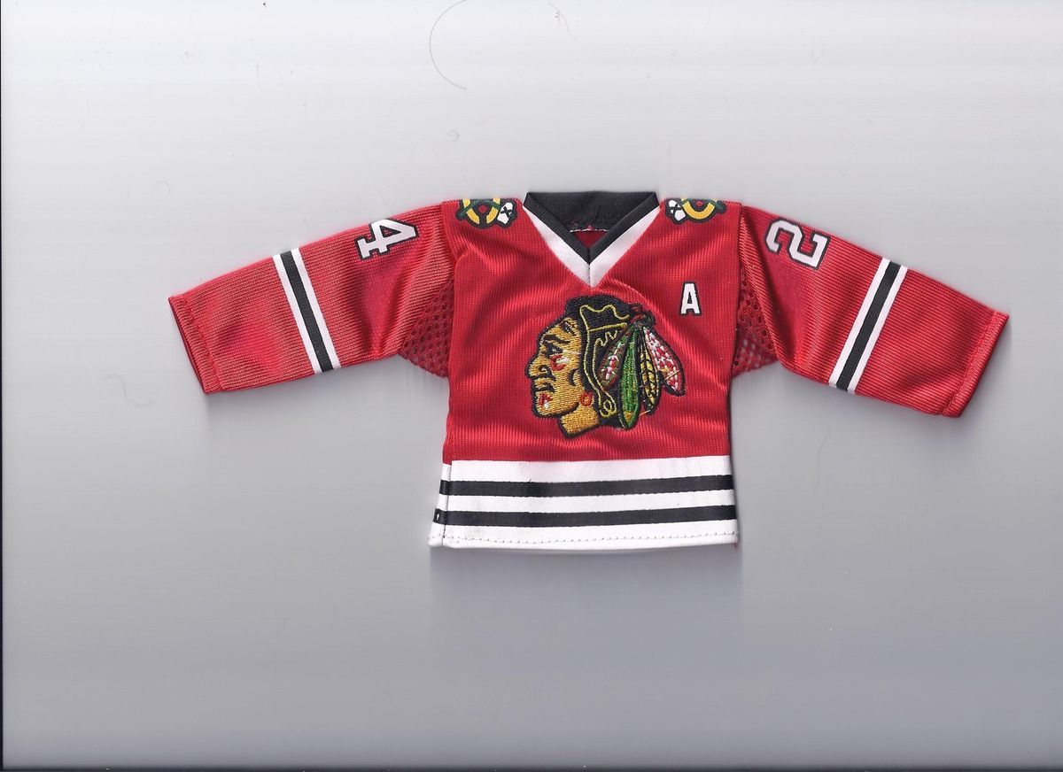 NHL Mini Jersey Upper Deck Chicago Blackhawks Opened