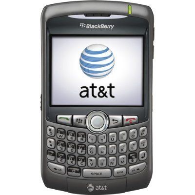 Blackberry Curve 8310 GSM Unlocked Camera GPS Phone at T Rogers Gray B 