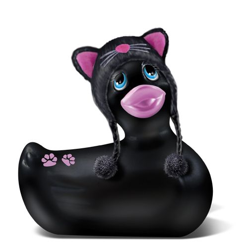 Big Teaze Toys I Rub My Duckie Hoodie Kitty Duckie Black