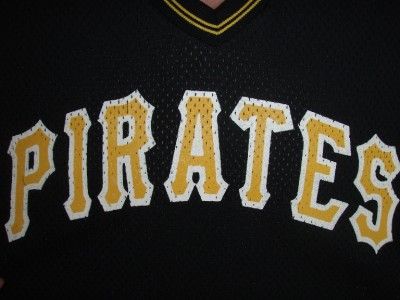 Bill Mad Dog Madlock Vtg Pittsburgh Pirates MLB Basballjersey RARE 5 