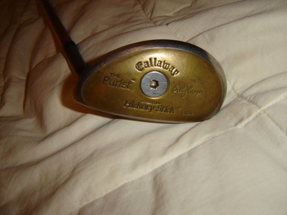   Purist Hickory Stick Putter Billy Casper Model by Tony Manzoni