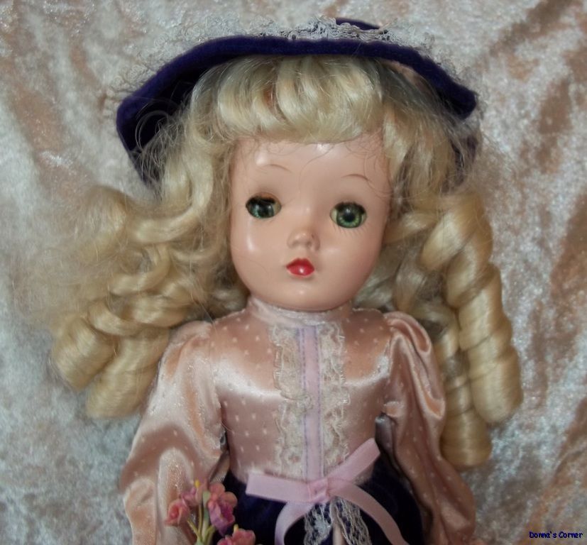 Vintage 14 Blonde Redressed Binnie Madame Alexander