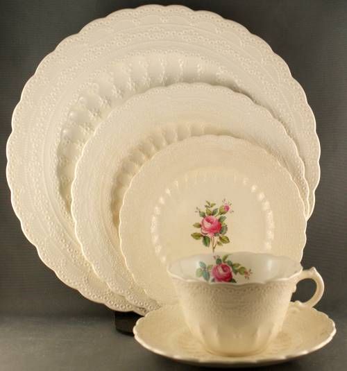 Copeland Spode Billingsley Rose 5 Piece Place Setting