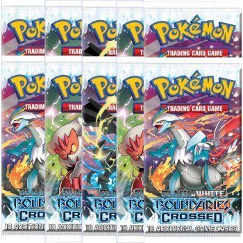   Crossed Booster Pack Black White Pokemon Cards PRESALE