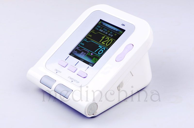 TFT Color Digital Blood Pressure Monitor Patient Monitor USB PC 