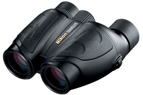   Travelite 10x25 Porro Prism Rubber Armored Binoculars, Matte 7278