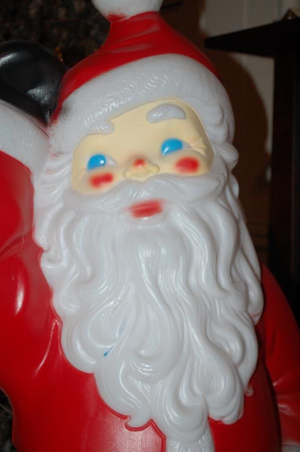 Empire 40 Blow Mold Santa Claus Lighted Christmas Outdoor Yard Decor 