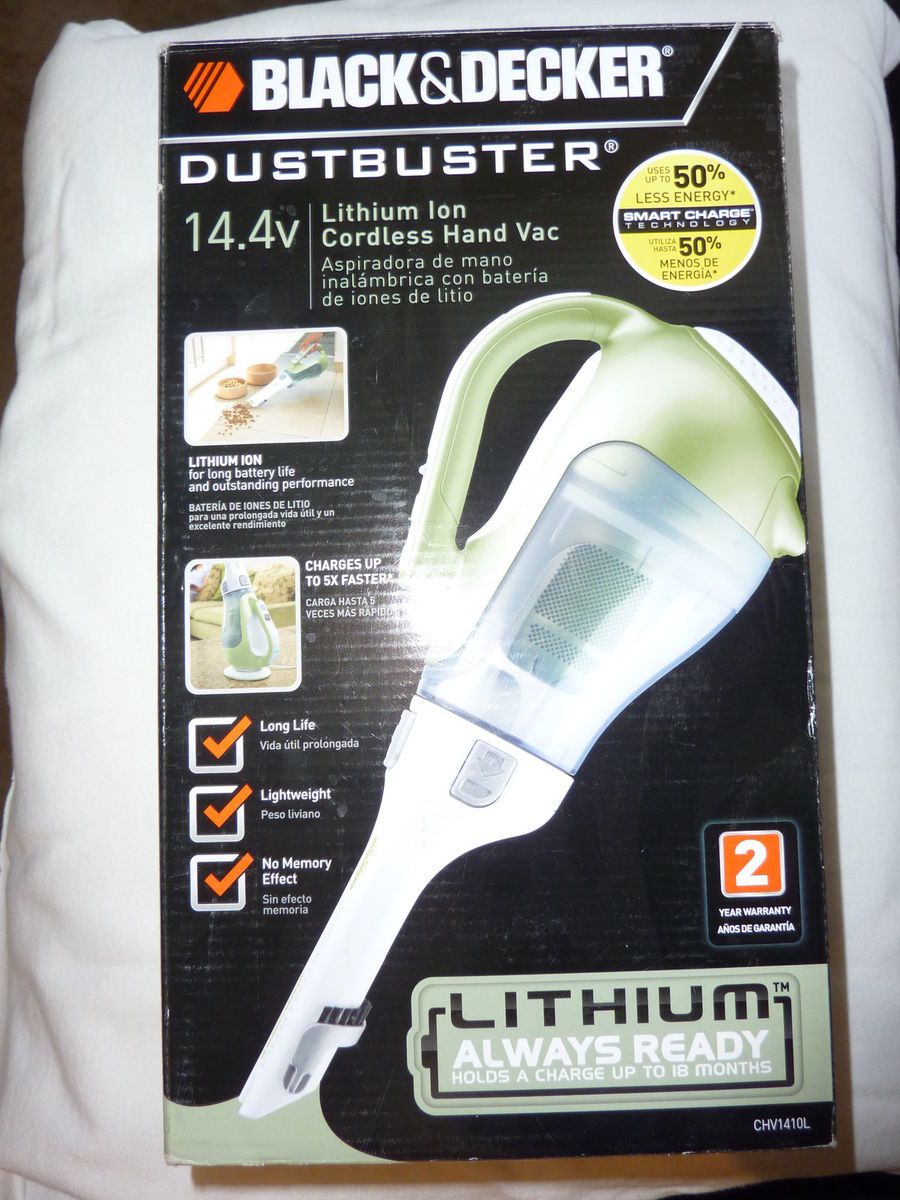 Black and Decker CHV1410L 14 4V Dustbuster Cyclonic Vacuum