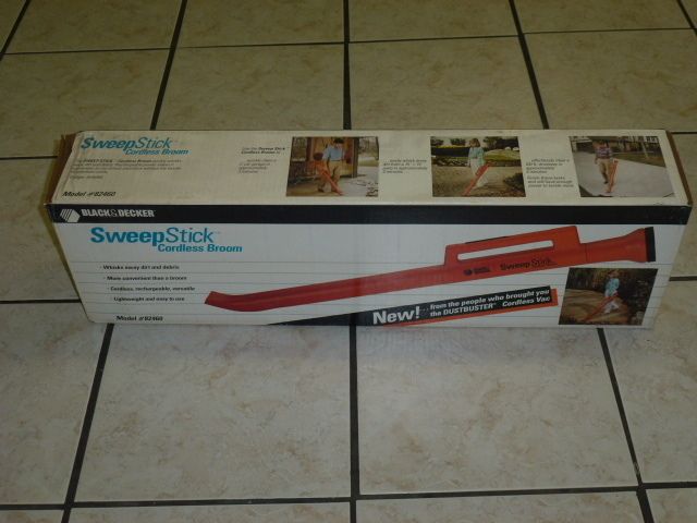 NOS Black Decker Cordless Broom Leaf Blower 82460