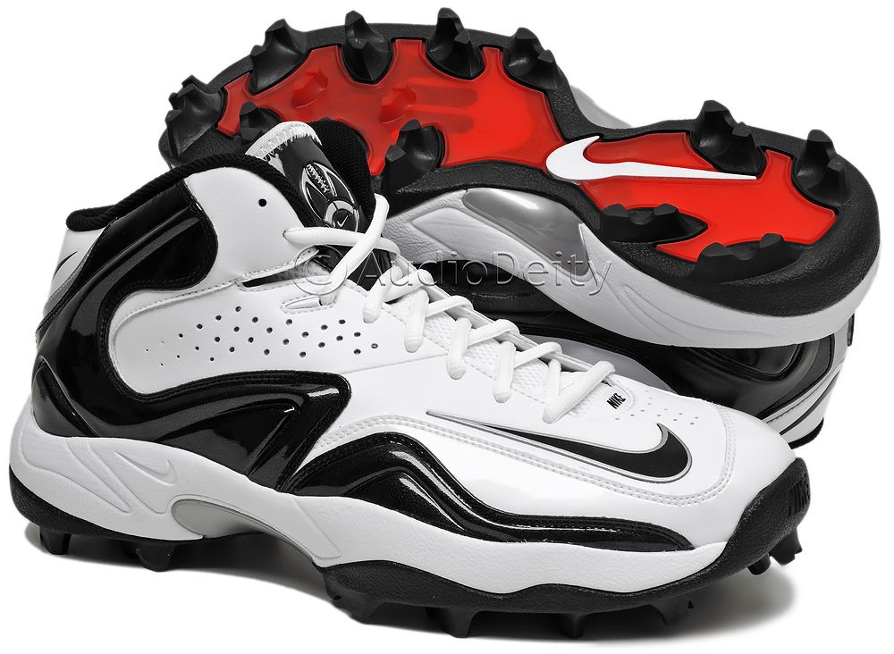   Nike Air Zoom Merciless Pro Shark Football Cleats White w Black