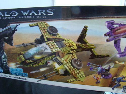 Mega Bloks Halo Wars Aerial Ambush 96810 New RARE Block