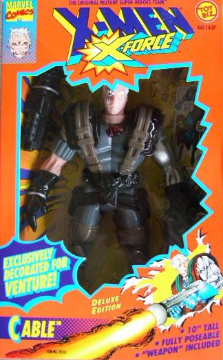 Toy Biz x Men 10 x Force Cable Venture Figure