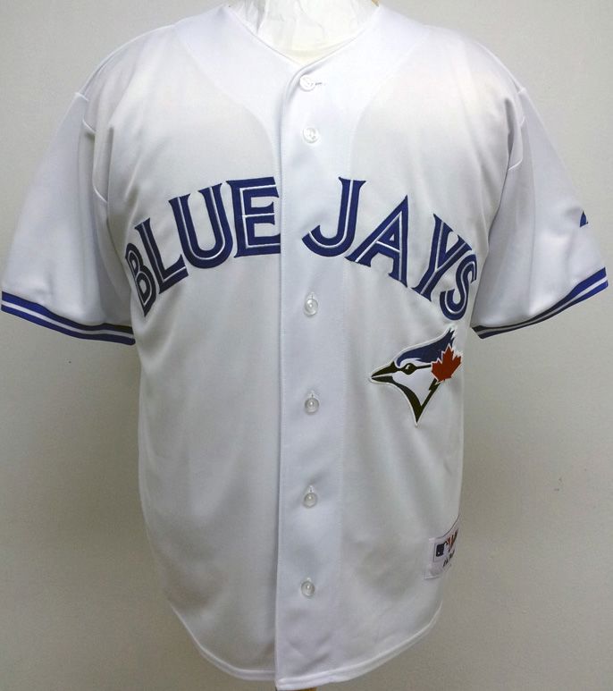 2012 New Toronto Blue Jays Blank Home Sewn Jersey High Quality Mens 6 