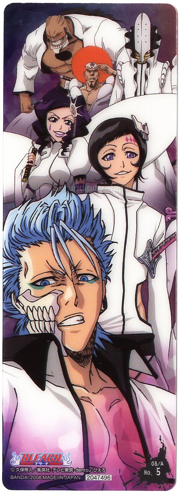 description series bleach character grimmjow luppi cirucci aaroniero 