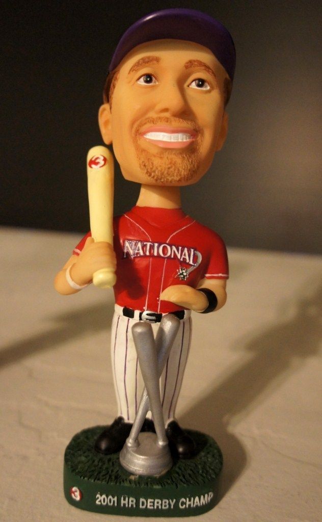   Gonzalez 2001 Baseball HR Derby Champ Bobblehead   RARE COLLECTIBLE