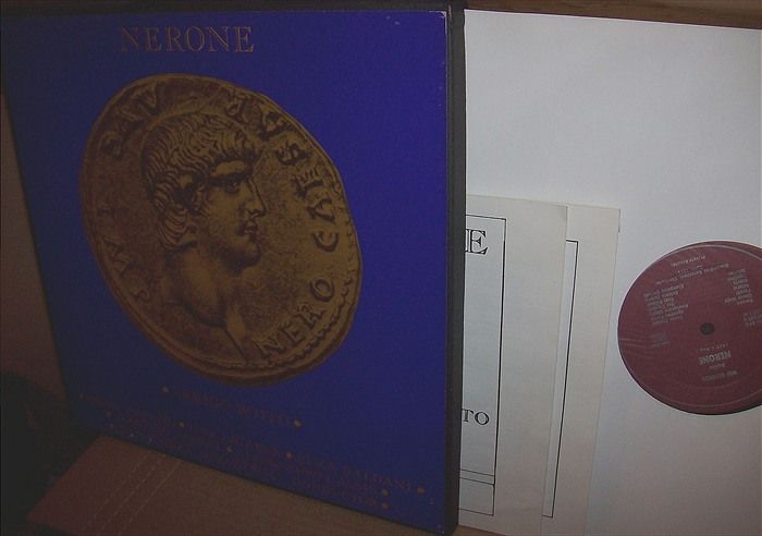 Boitos Nerone Live Turin 1975 Gavazzeni Prevedi MRF 161 3LP Stereo 