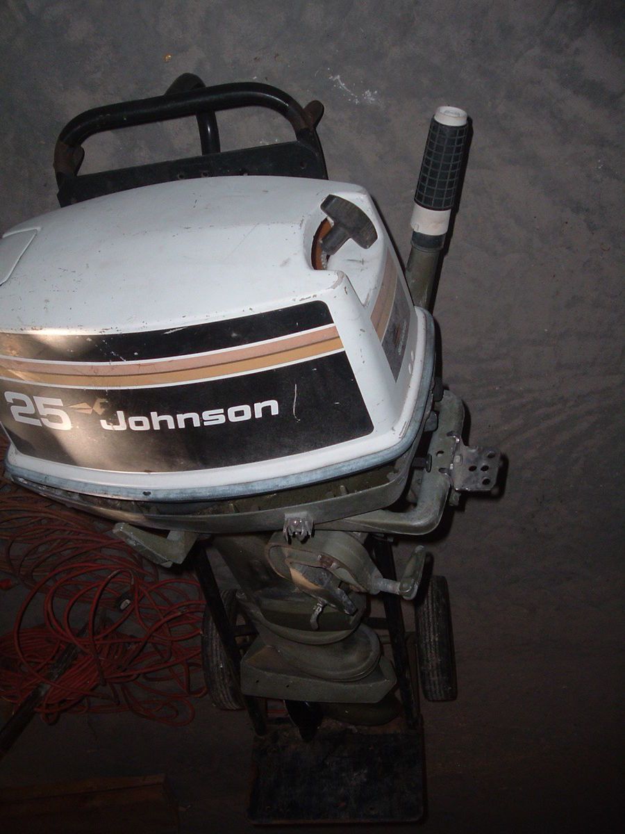   JOHNSON SEA HORSE OUTBOARD BOAT MOTOR Fishing Trailer Sports Boats Gas
