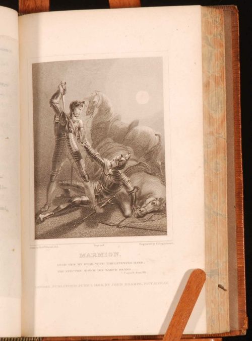 1809 Marmion A Tale of Flodden Field by Walter Scott