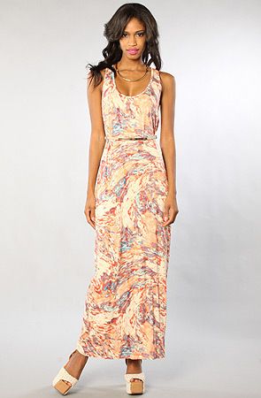 Karmaloop Ladakh The Bondi Babe Maxi Dress Multi