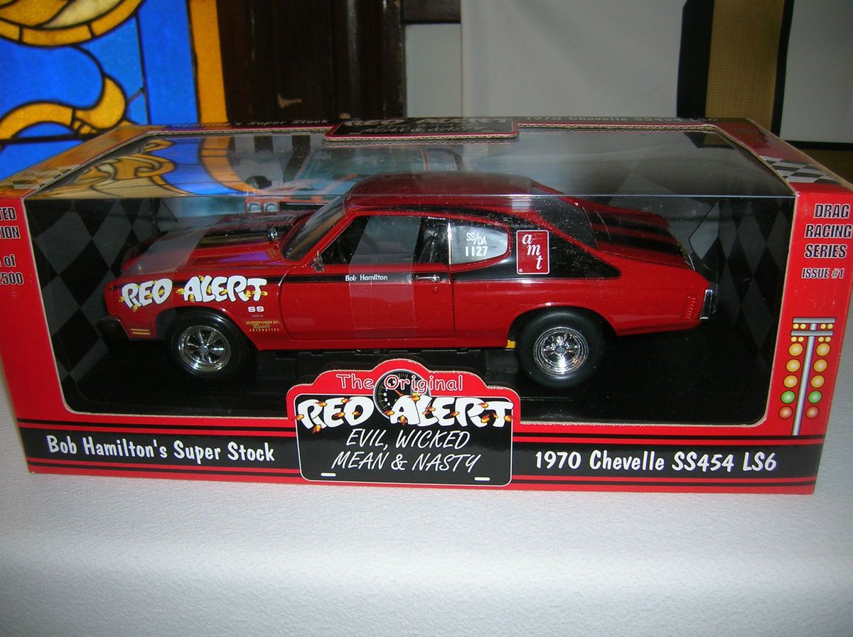 Ertl 1 18 Bob Hamilton Red Alert 1970 Chevelle Limited Edition 1 of 