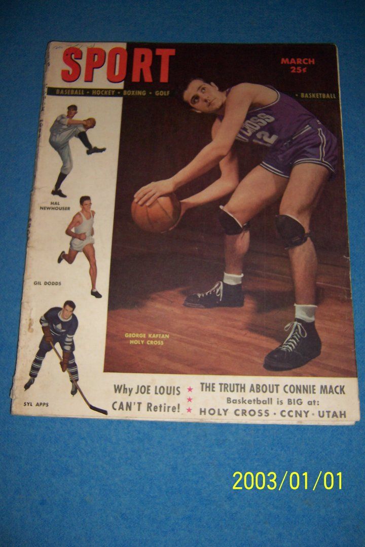   Magazine HOLY CROSS George KAFTAN No Label ORIGINAL Free/Sh BOB COUSY