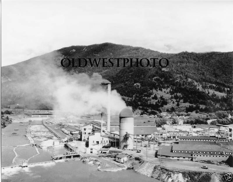  Bonner Montana Lumber Mill Early 1900s Photo