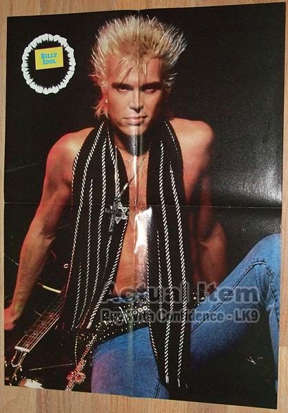   Poster Rikki Rockett Bret Michaels Bobby Dall Billy Idol LK9