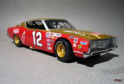 Bobby Allison VINTAGE NASCAR 1969 Mercury Cyclone 1 24 diecast race 