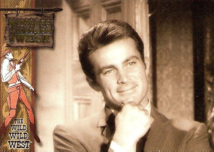  Wild Wild West Vintage Card W8 Robert Conrad