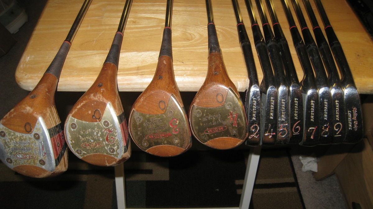 Bobby Nichols LH Matched Set 1 4 Woods, 2 Iron, 4 PW H&B Louisville 