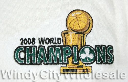 Boston Celtics Campions Polo Shirt NBA New Adidas XL