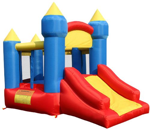 BOUNCELAND INFLATABLE LITTLE KING CASTLE SLIDE BOUNCE HOUSE 9018