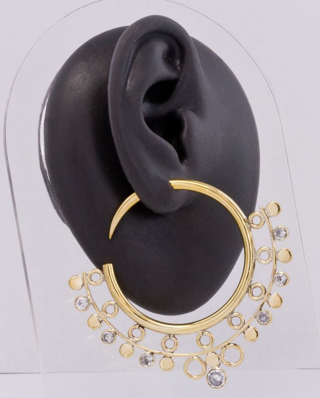 14g 4G Bronze Indonesian EYO Hoop Earrings Price per 2