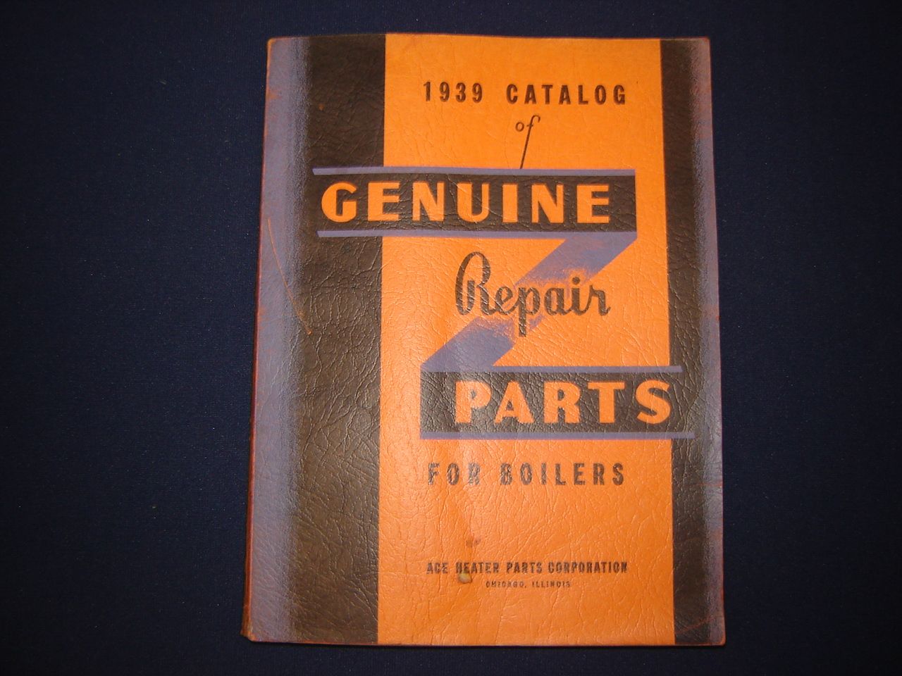 1939 Catalog Genuine Repair Parts for Boilers Ace Heater Parts 