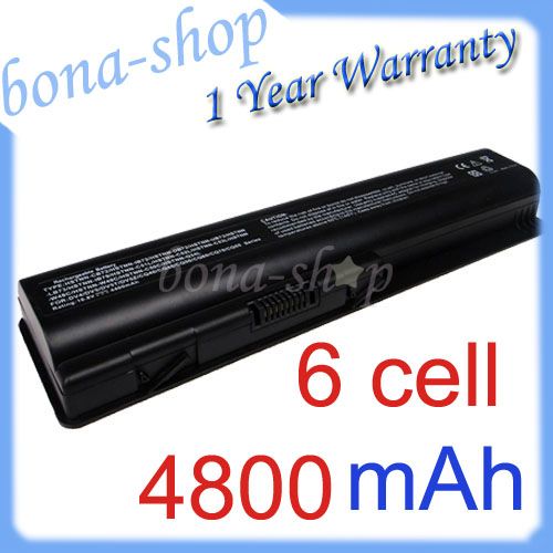 New 6 Cell 4800mAh Battery for HP Pavilion DV4 dv5 DV5T Dv6