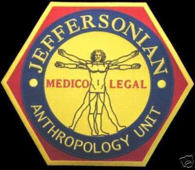 Bones TV Show Jeffersonian Anthropology 8 1 2 Patch