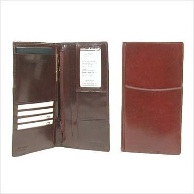 Bond Street Passport and Airline Ticket Case Travel Wallet