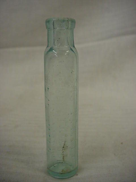 JOHN DICKEYS OLD RELIABLE EYE WATER BRISTOL TN VA BOTTLE AQUA