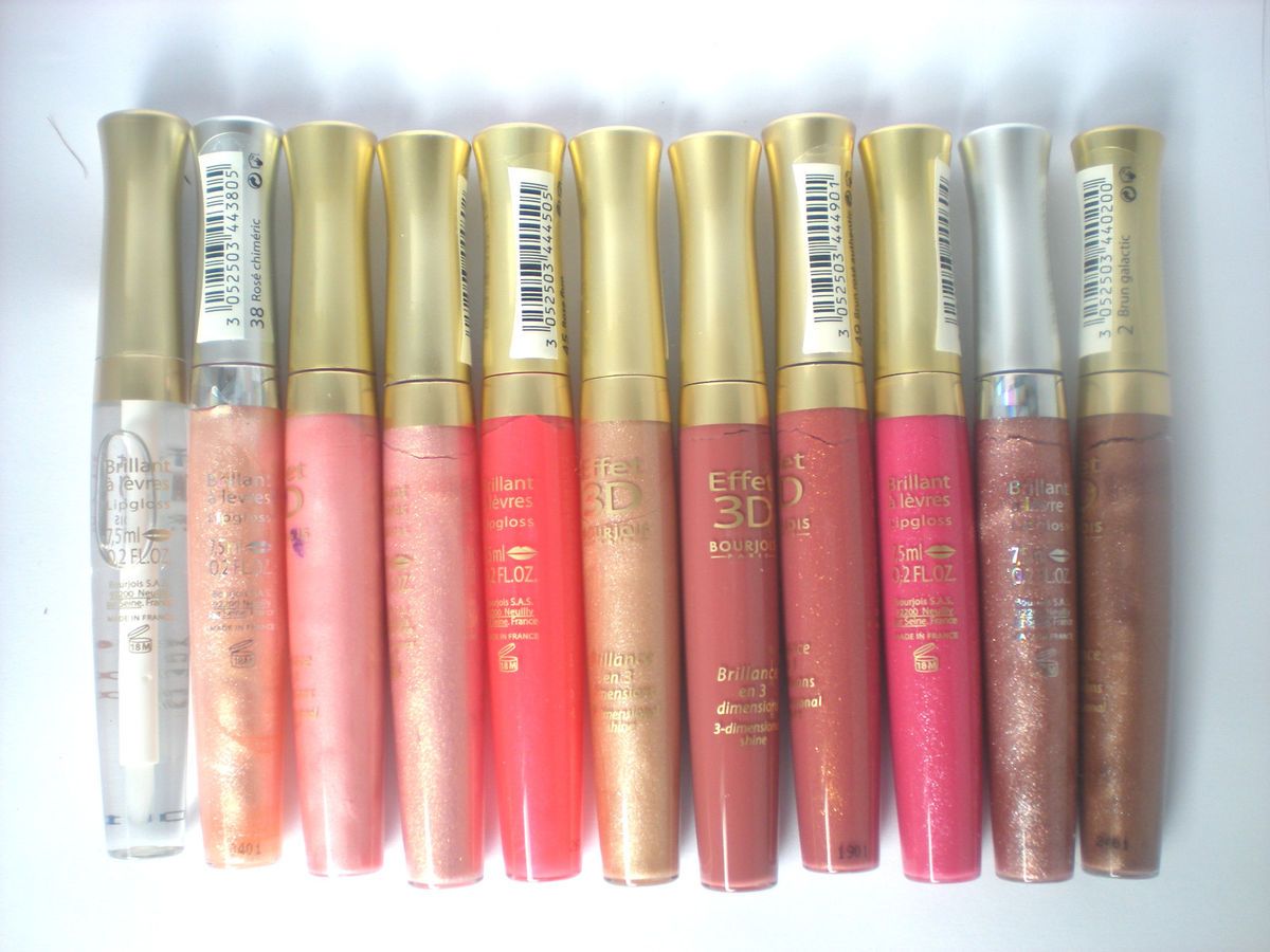 Bourjois 3D Effect Lip Gloss 7 5ml Choose Colour