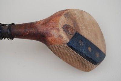 Vintage RARE Geo J Bouse Special Wood Shaft Head Antique Golf Club 