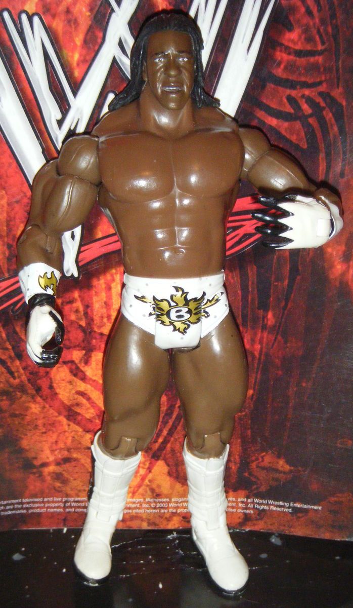 WWE Booker T Ruthless Aggression Wrestling Action Figure Lot Jakks 