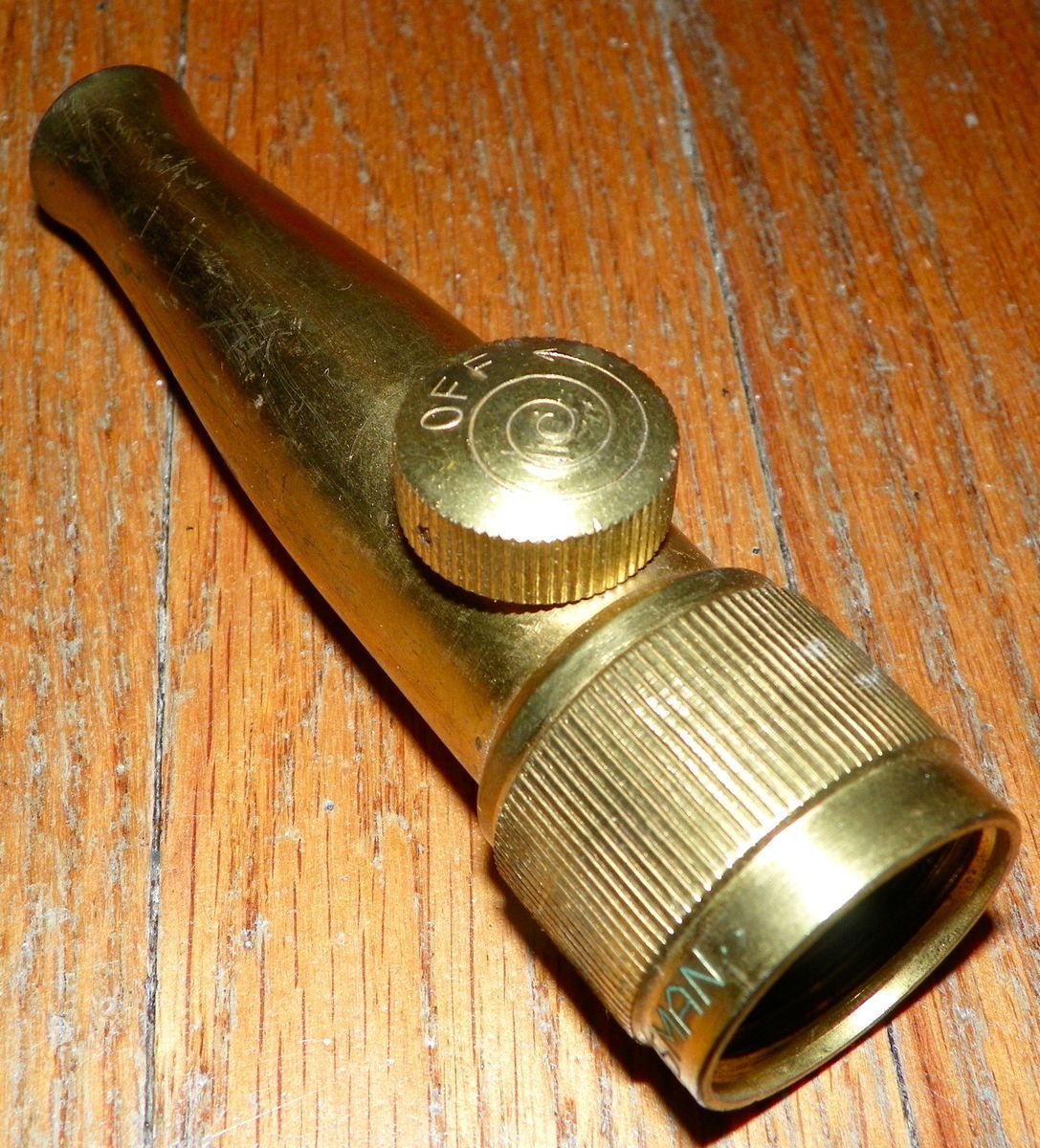 Vintage Craftsman Solid Brass Nozzle Hose Outdoor