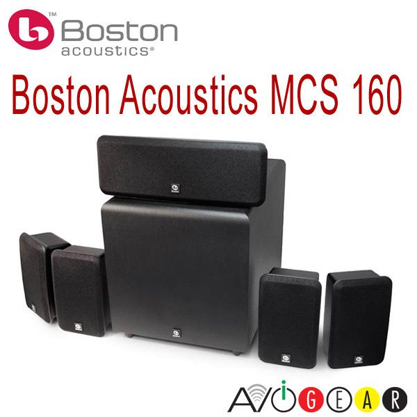 Boston Acoustics MCS 160 5 1 Surround Sound Home Theater Speaker 