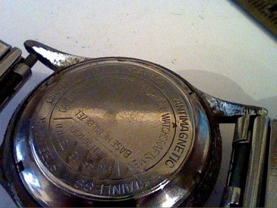 Vintage Andre Bouchard 17J Incabloc Watch 4U2FIX Stops