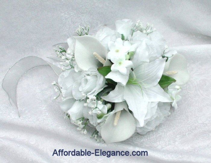   Bow with Tails Bridal Bouquet is yours for such an inexpensive price