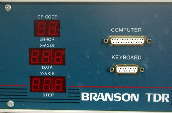 Branson TDR50 Two Dimensional Robot 91 w/ TDR50 Master Controller