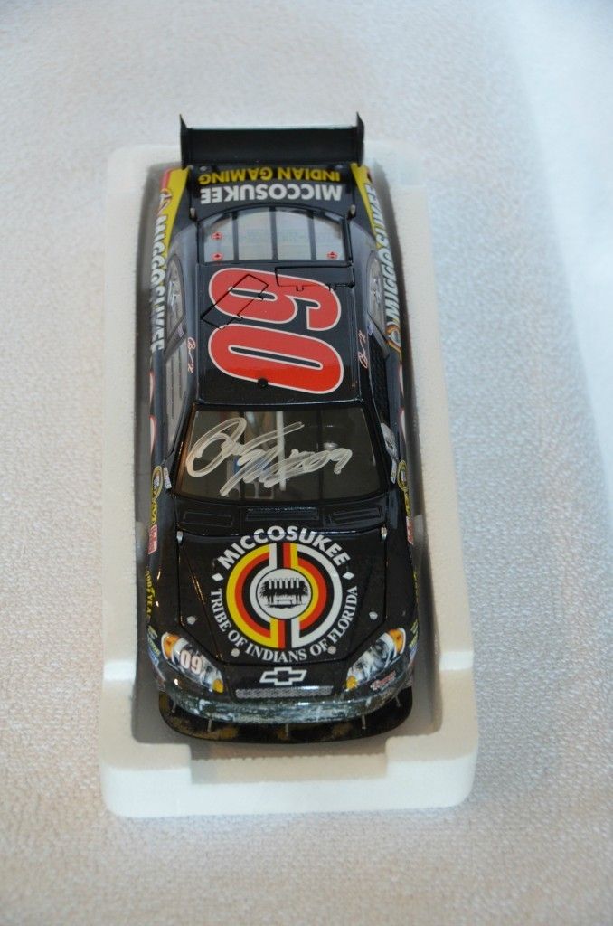 Brad Keselowski 09 Autographed #09 Miccosukee Talladega Race Win 124 