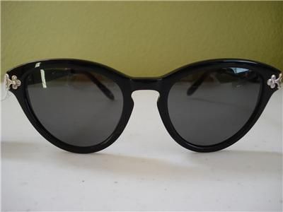 Brighton Gorgeous  Crimson Clover  Black Handmade Sunglasses