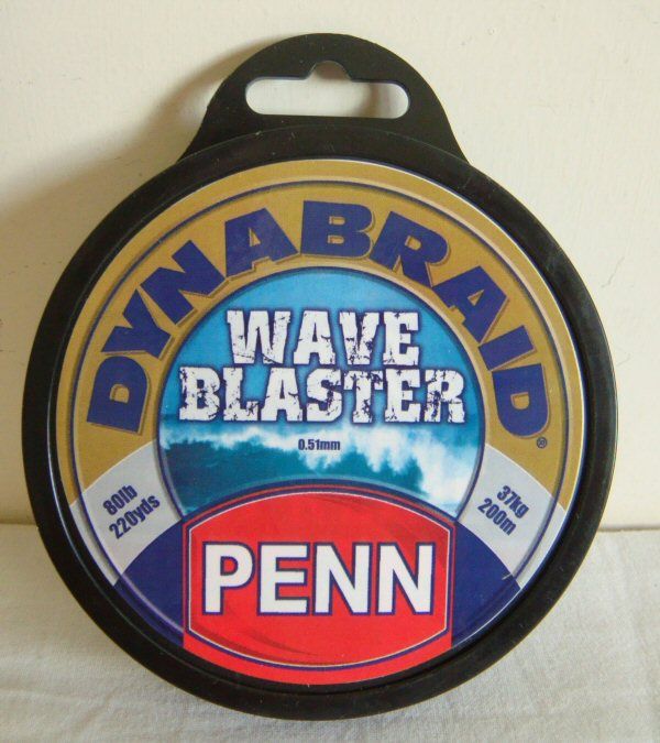 Penn Dynabraid Braided Sea Fishing Line 220 yds 80 Lb