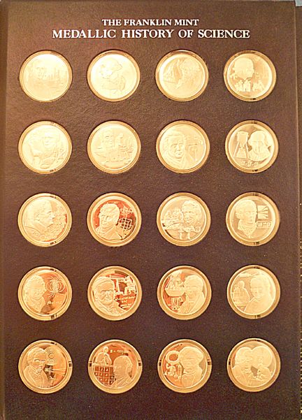 100 SILVER MEDALS Medallic History of SCIENCE